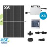 Kit solaire autoconsommation 3000W Hoymiles