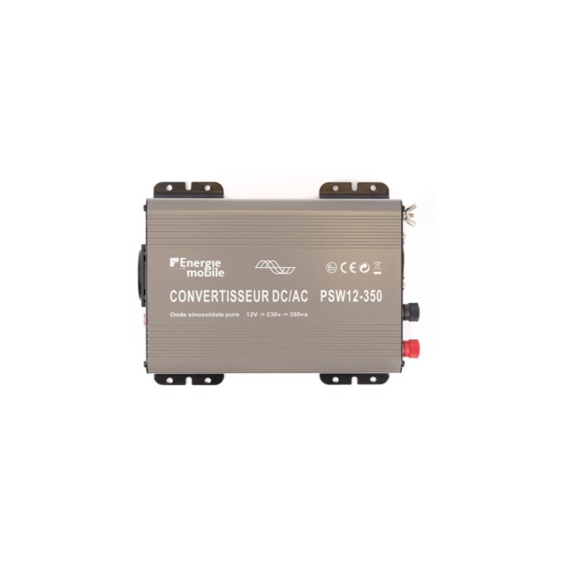 Convertisseur pur sinus 350VA 12V-230V Energie mobile