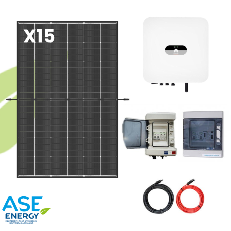 Kit solaire autoconsommation 7500W Huawei Monophasé