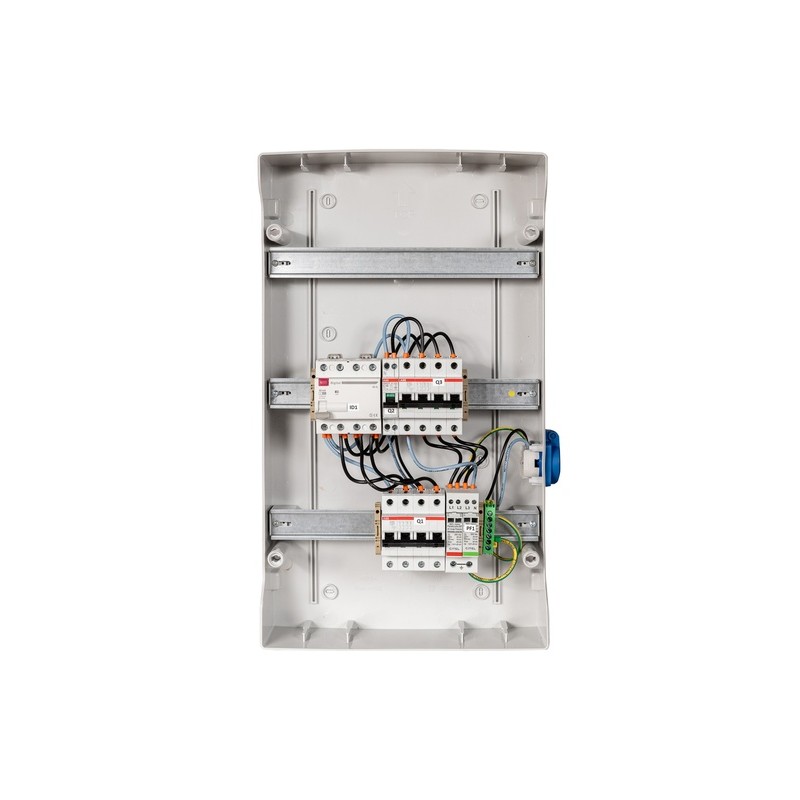 Coffret AC 9kW triphasé 1 ligne – Micro onduleur + PLACE PASSERELLE