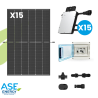 Kit solaire autoconsommation 7500W Hoymiles Monophasé