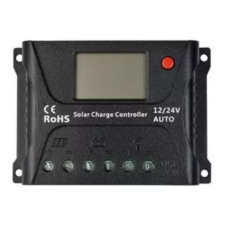 Régulateur de charge solaire 20A LCD 12/24v SRNE