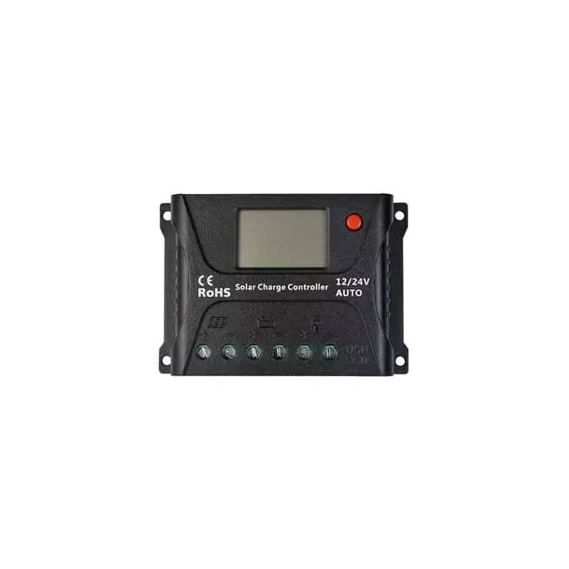 Régulateur de charge solaire 20A LCD 12/24v SRNE
