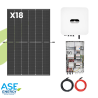 Kit solaire autoconsommation 9000W Huawei Triphasé