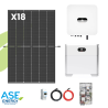 Kit solaire autoconsommation Huawei 9000W avec stockage Triphasé