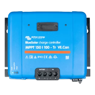 Régulateur solaire MPPT 100A 12V/24V/48V VE.Can Victron Bluesolar 150/100-Tr