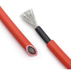 Câble solaire 1x6mm2 Rouge