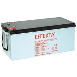 Batterie AGM 200Ah 12V Effekta BTL 12-200S