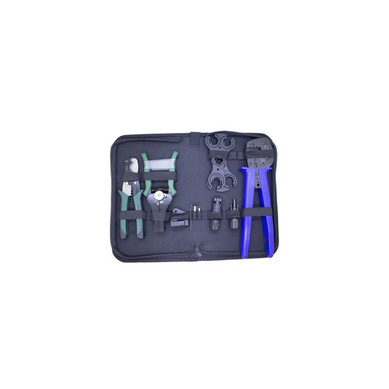 Kit d'outils de sertissage solaire pour installation photovoltaïque