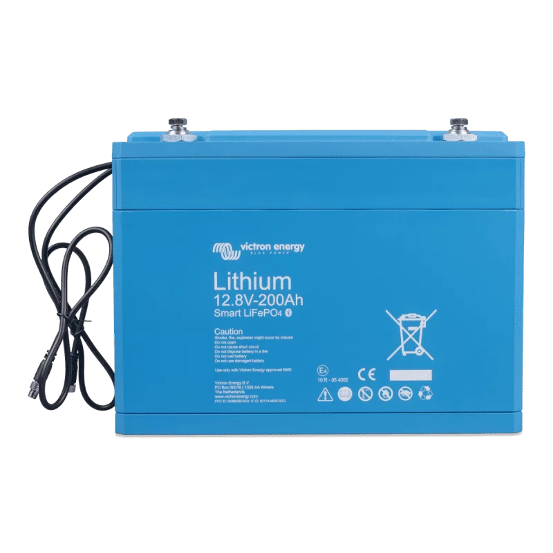 Batterie lithium-ion 12V 40Ah 200A avec BMS chargeur 230V intégrée incl. -  Solarenergy-Shop