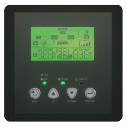 Onduleur hybride 3kVA 48V-230V MPPT 60A Effekta