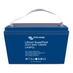 Batterie Lithium 50Ah 24V Superpack Victron Bms intégré