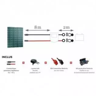 Kit de connexion complet pour panneau solaire 1.4 Uniteck