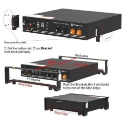 Support pour batteries Pylontech Bracket