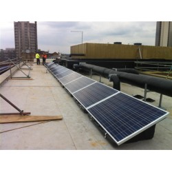 Bac pour panneau solaire