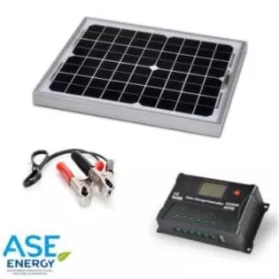 Kit solaire maintien de charge ou autonome 10W 12V