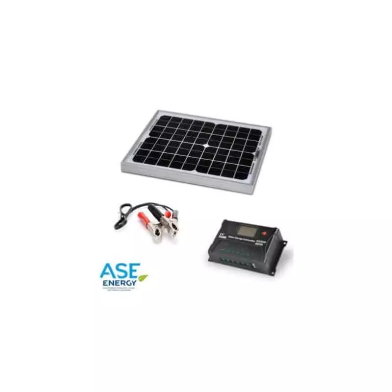 Kit solaire photovoltaïque éclairage LED extérieur 4 x 30W