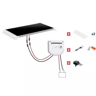 Kit solaire 120W 12V back contact camping-car Uniteck