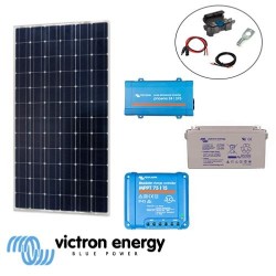 Kit solaire 175W 12V 230V Victron pour site autonome