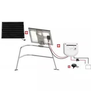 Kit solaire bateau 50W 12V Uniteck