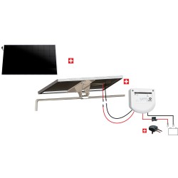 Kit solaire bateau 165W 12V back-contact inclinable Uniteck