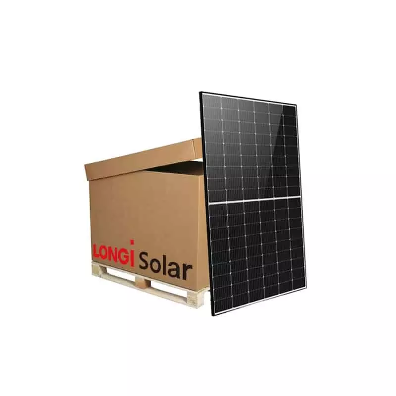 Palette de panneau solaire 410W 24v photovoltaïque monocristallin Longi  Solar