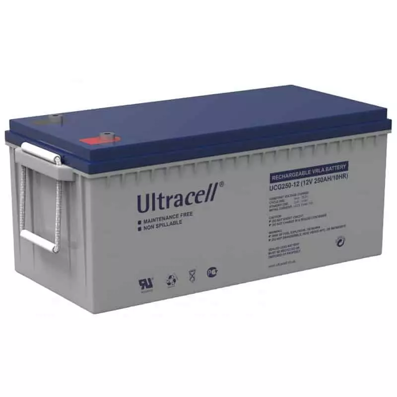 Batterie gel Ultracell 12V 275ah: accu solaire sans entretien