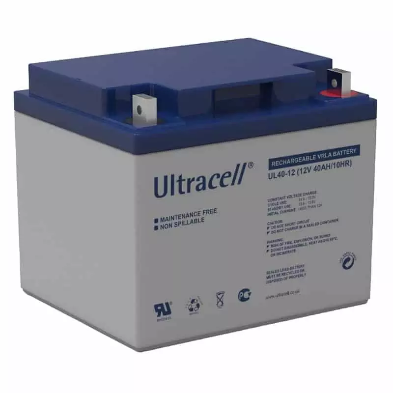 Batterie solaire AGM 40Ah 12V Ultracell
