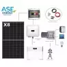 Kit solaire autoconsommation Huawei 3400W avec stockage
