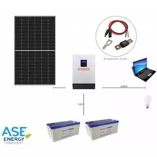 Kit solaire autonome 425W 24V-230V easyconnect