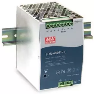 Convertisseur 480W 24V AC/DC pour tracker solaire