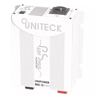 Transformateur / Convertisseur de tension Pur Sinus 800W 12/24V-230V Uniteck