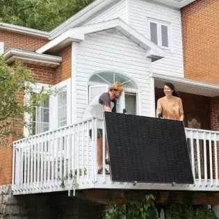 Support balcon pour panneau solaire Ecoflow