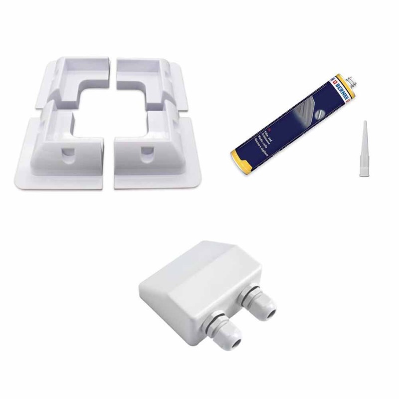 Kit fixation panneau solaire pour camping-car