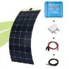 Kit solaire flexible 170W back contact van / camping-car / bateau