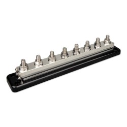Barre de connexion busbar 600A 8P + couvercle