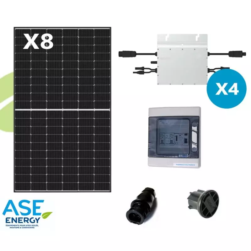 Kits Solaires Autonomes Photovoltaïques Micro-onduleur Hoymiles HM