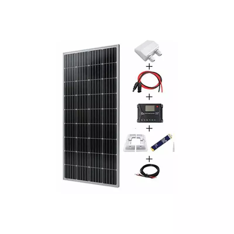 Kit panneau solaire 180W 12V camping-car complet iGreen