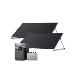 Kit solaire 800W pour balcon avec stockage EcoFlow PowerStream