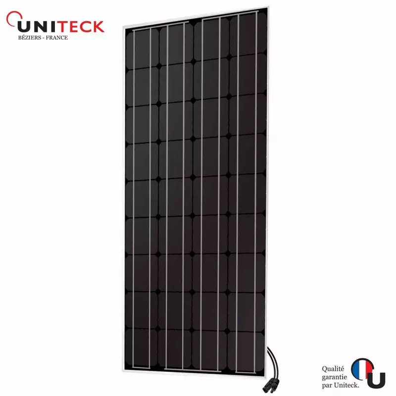 Panneau solaire 150W 12V Uniteck monocristallin marque 100% française