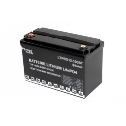 Batterie Lithium 100Ah 12V BMS Bluetooth 250A Energie Mobile