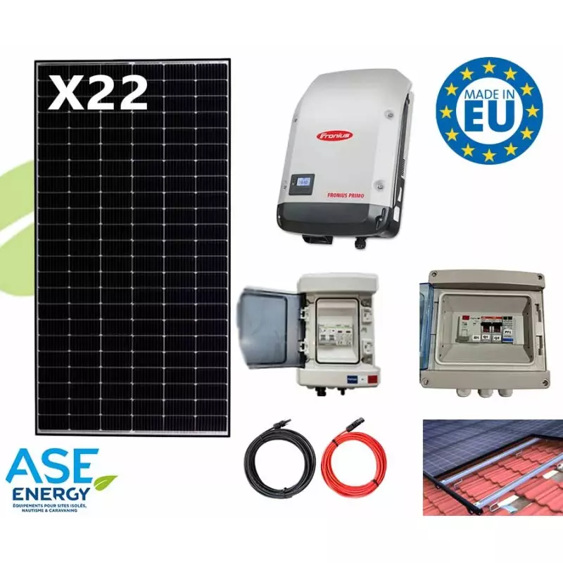 Kit solaire autoconsommation onduleur 8580W - Europe - Bas carbone