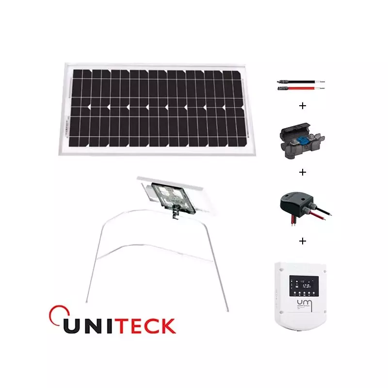Kit solaire bateau 20W 12V Uniteck