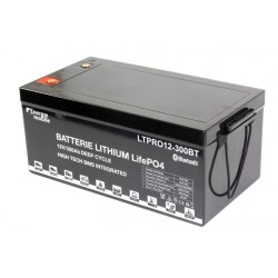 Batterie Lithium 300Ah 12V BMS Bluetooth 250A Energie Mobile