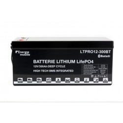 Batterie Lithium 300Ah 12V BMS Bluetooth 250A Energie Mobile