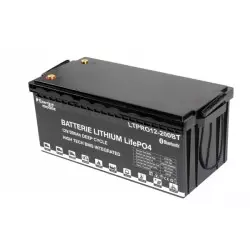 Batterie Lithium 200Ah 12V BMS Bluetooth 250A Energie Mobile