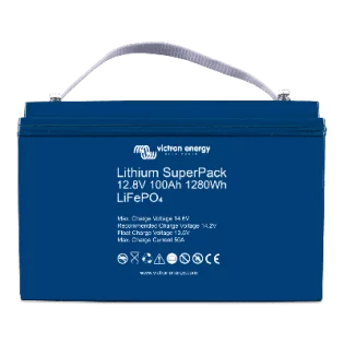 Batterie Lithium 100Ah 12V Superpack Victron Bms intégré