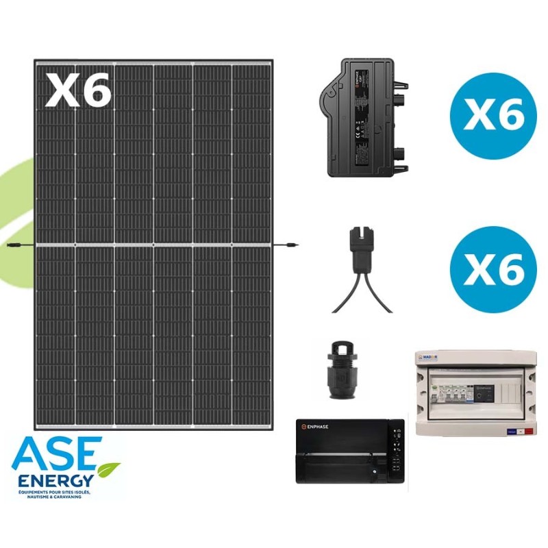 Kit Solaire autoconsommation 3000W Enphase IQ8P