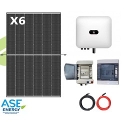 Kit solaire autoconsommation 3000W onduleur central Huawei