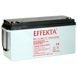 Batterie AGM 150Ah 12V Effekta BTL 12-150